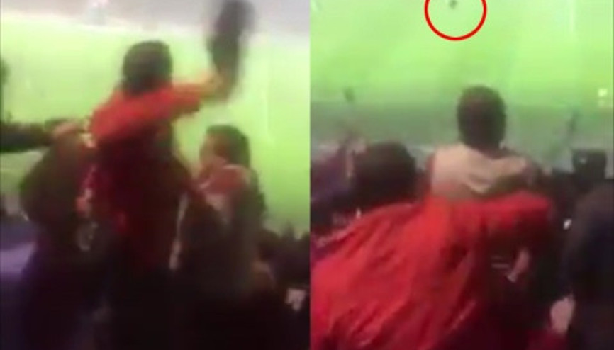 Hami’ye kızdı ayakkabı fırlattı