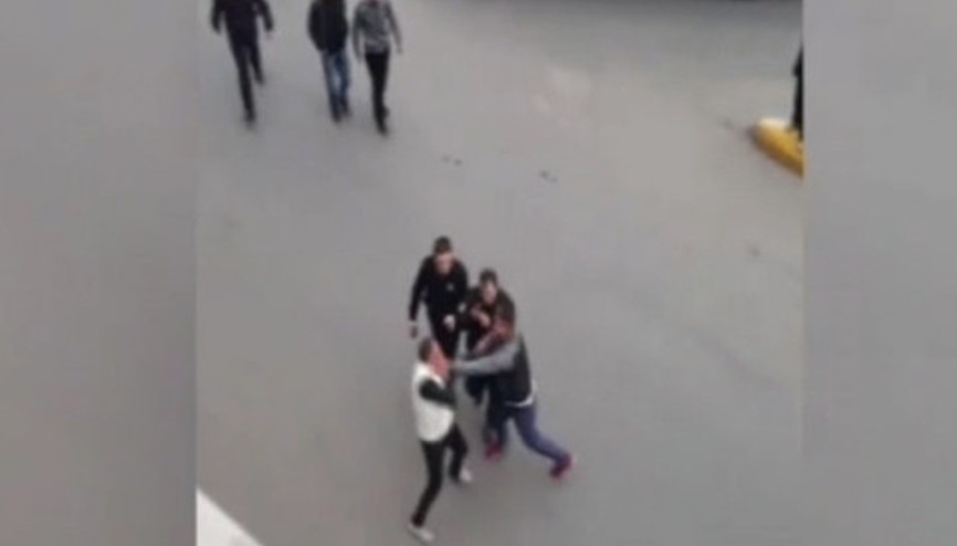 Lüks otomobili çalmak isteyen hırsızlara dayak