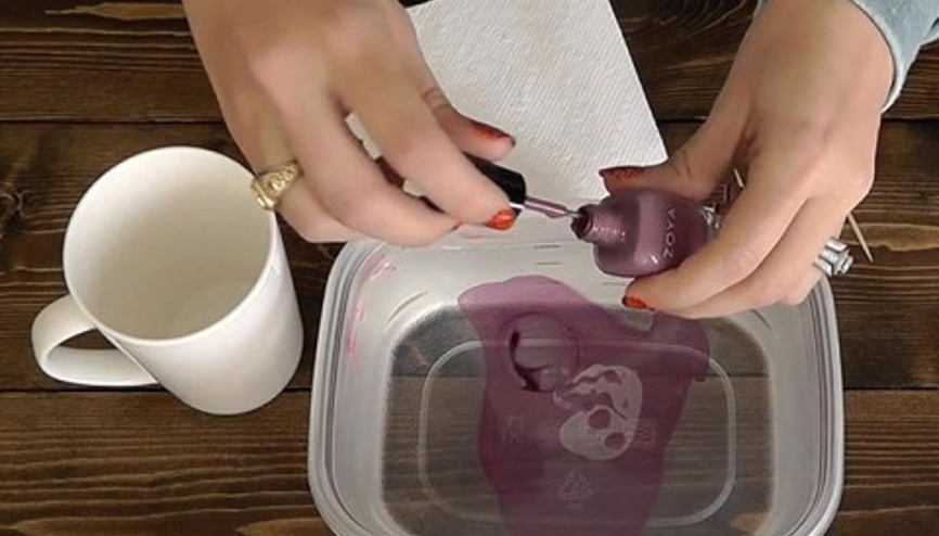 Ojeyle ebruli sanatı yaratmanın yolu