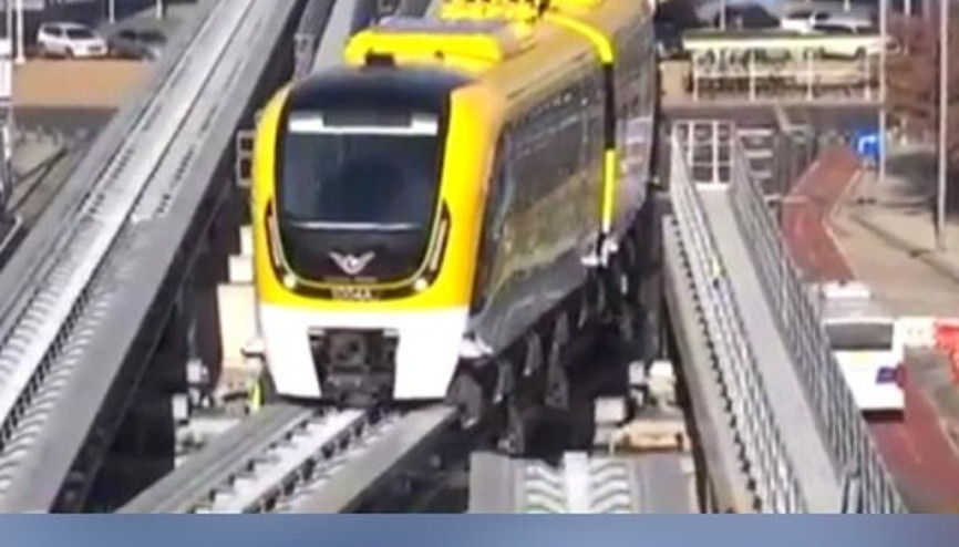 Güney Kore ilk manyetik raylı treni hizmete girdi
