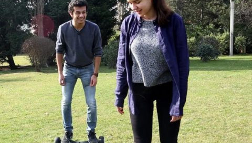 İlk kez Hoverboard denediler - BirDirBir