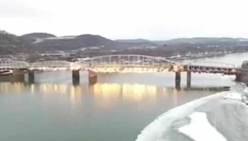 107 yıllık köprüyü patlattılar