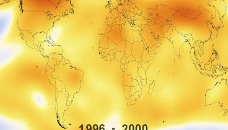 30 saniyede küresel ısınma