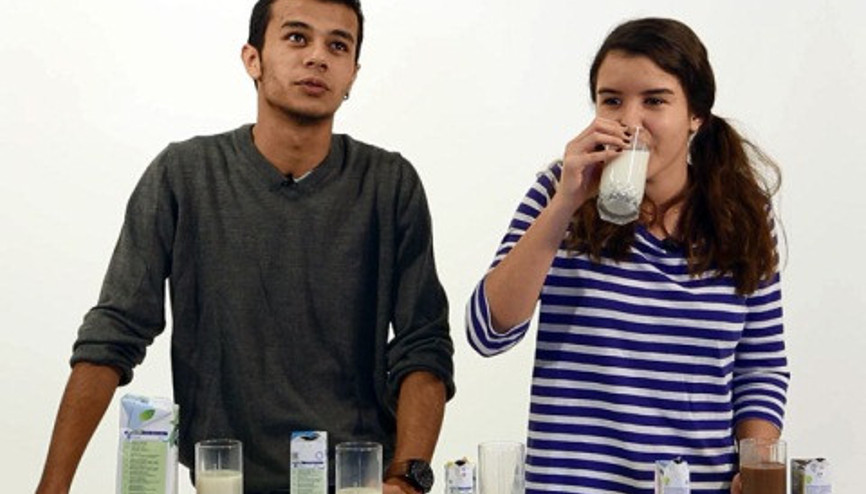 BirDirBir - İlk kez vegan sütleri denediler