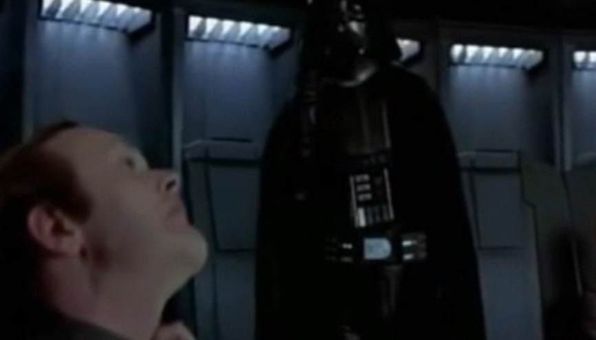 Darth Vader: “İnanç eksikliğini rahatsız edici buldum”
