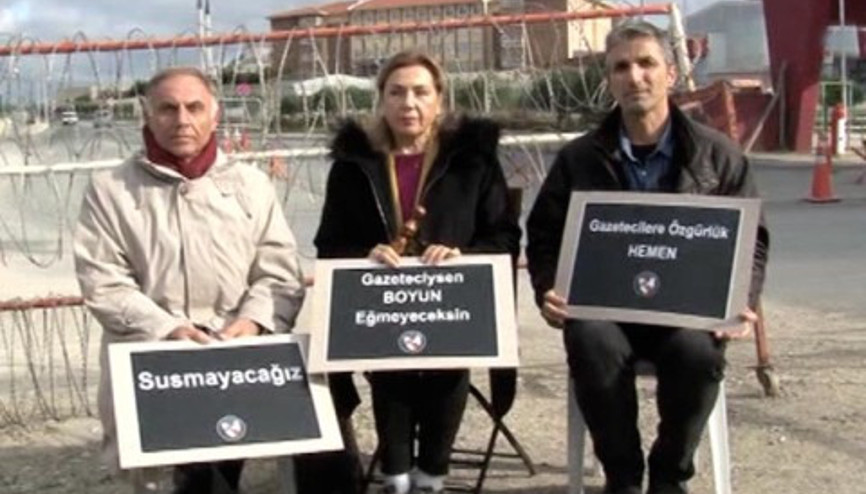 Umut Nöbeti 8inci gününde Umut Nöbeti 8inci gününde