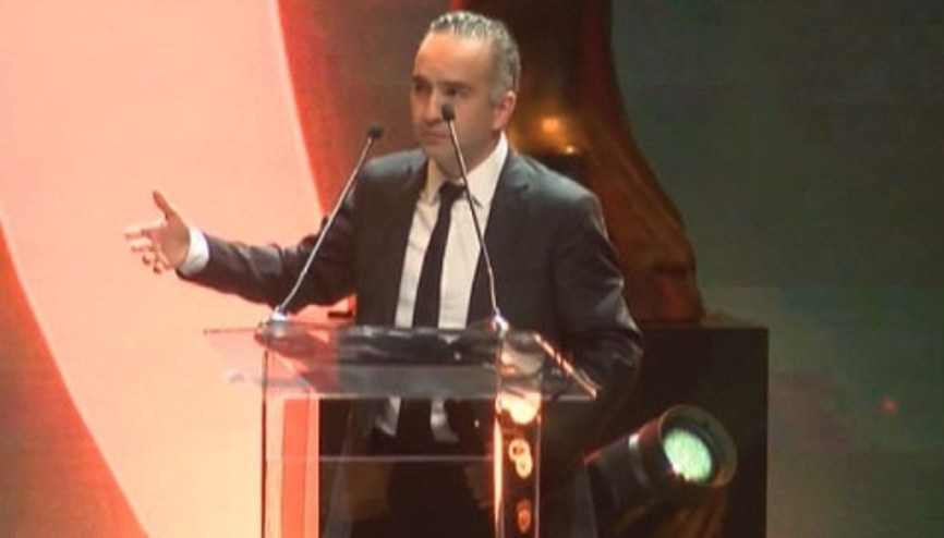 Nadir Sarıbacakın konuşmasına yayıncı kuruluş sansürü