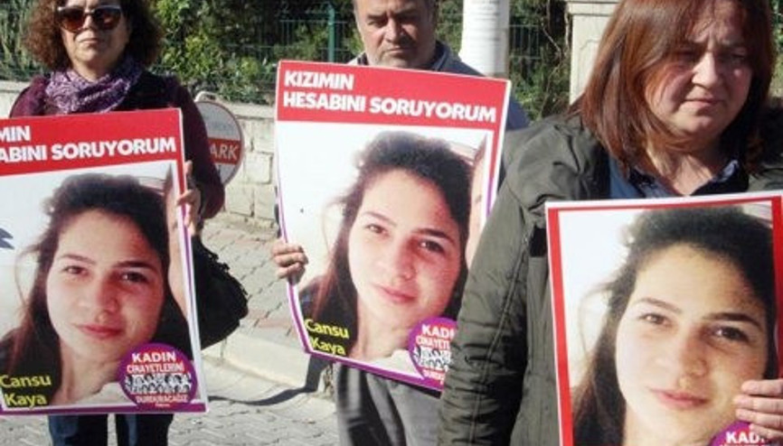 Cansu Kaya duruşmasına Özgecan Aslan davası emsal gösterildi Cansu Kaya duruşmasına Özgecan Aslan davası emsal gösterildi