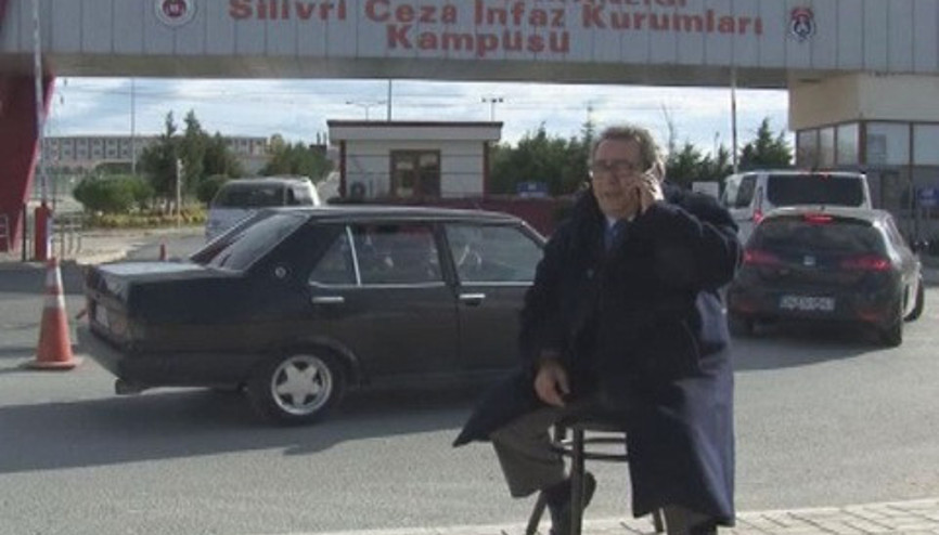 Silivri Cezaevi önünde nöbet