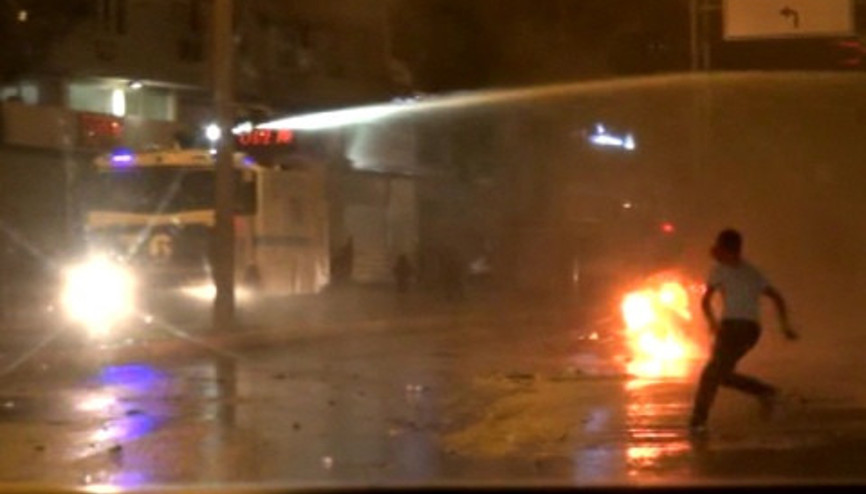 Diyarbakırda gerginlik çıktı