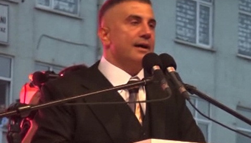 Sedat Peker teröre lanet mitingi yaptı