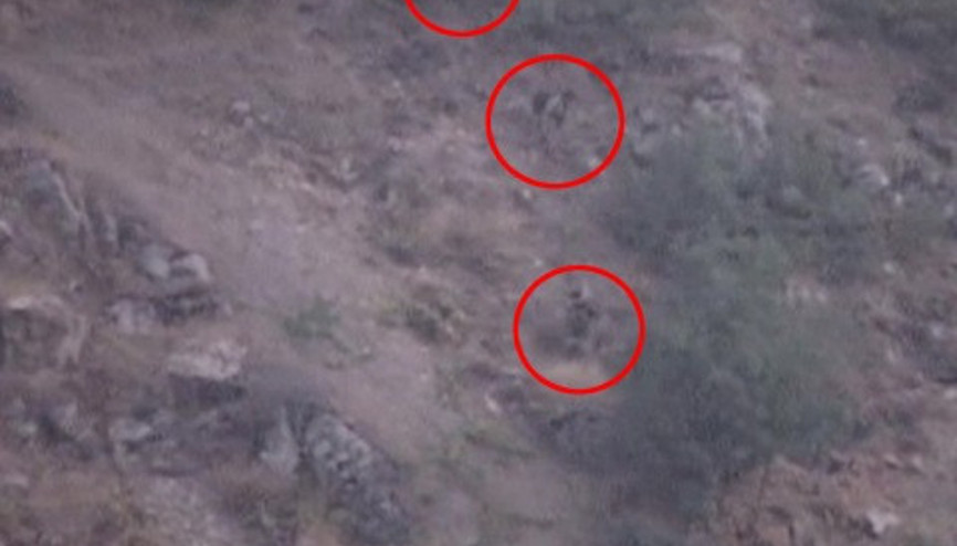 Şemdinlide teröristlerin etkisiz hale getirilme anı