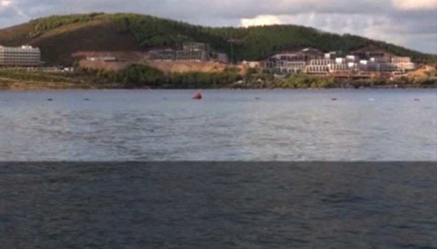 Ağaçlandıracağız dedikleri koyda Titanic yükseliyor Ağaçlandıracağız dedikleri koyda Titanic yükseliyor