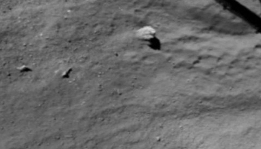 Philaenin kuyruklu yıldıza inişinin videosu yayınlandı Philaenin kuyruklu yıldıza inişinin videosu yayınlandı