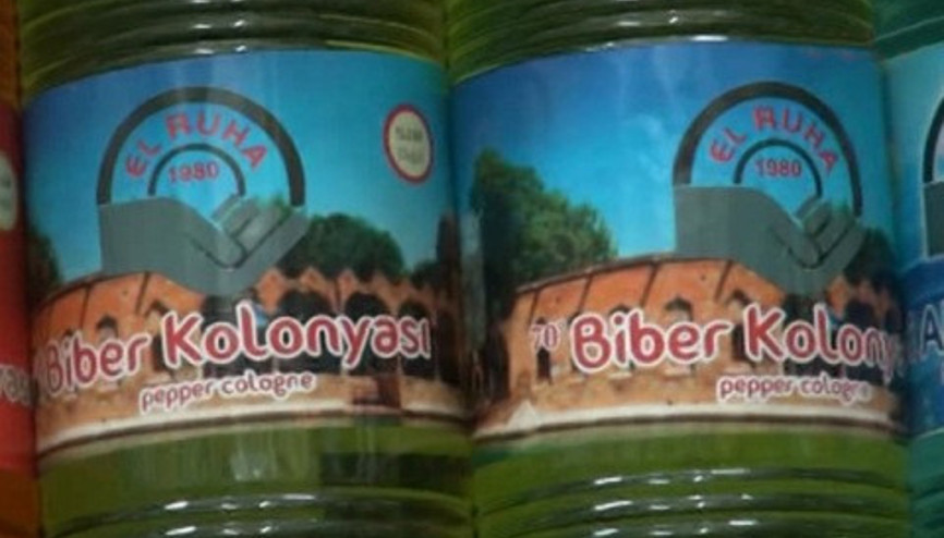 Şanlıurfada acılı isottan kolonya yapıldı Şanlıurfada acılı isottan kolonya yapıldı