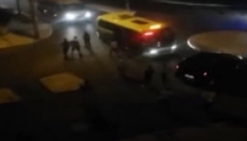 Yol verme tartışması sopalı kavgaya dönüştü