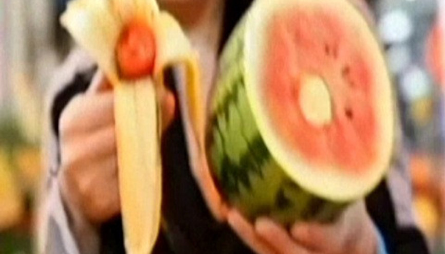 Pazarda inanılmaz gösteri