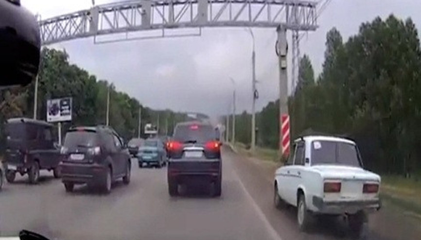 Trafiği görünce bakın nasıl gitti