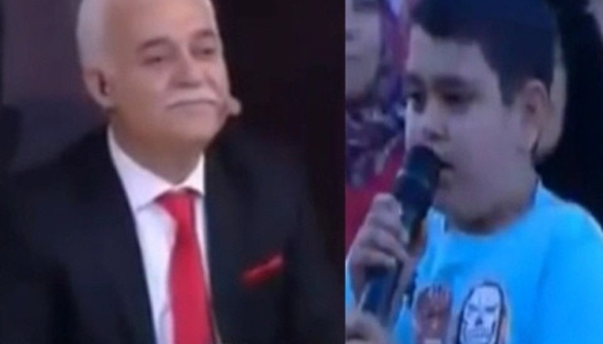 Küçük izleyiciden Nihat Hatipoğluna: Oyun indirmek günah mı