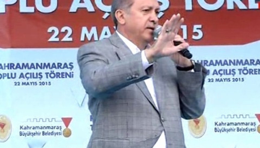 Cumhurbaşkanı Recep Tayyip Erdoğan Kahramanmaraşta konuştu