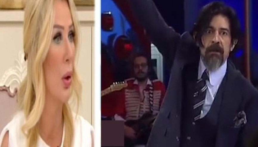 Okan Bayülgenden Seda Sayanı çok kızdıracak sunuculuk dersi