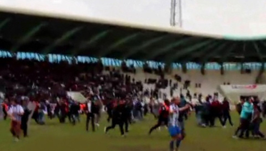 Erzurum’da maç sonrası olaylar çıktı