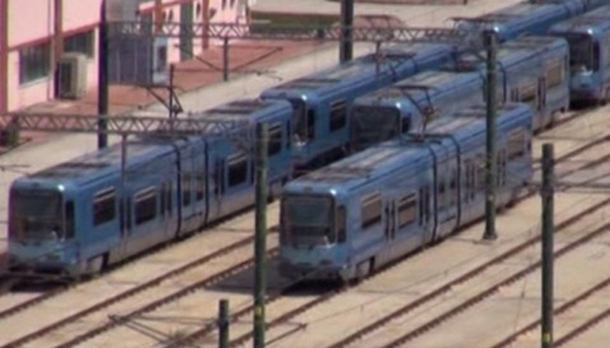 Gaziantepte 28 tramvay çürümeye terk edildi