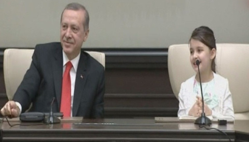 Çocuk Cumhurbaşkanının konuşması