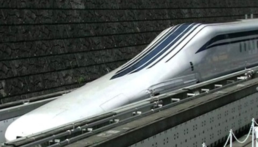Japonyanın hızlı treni Maglev 590 km hızla rekor kırdı