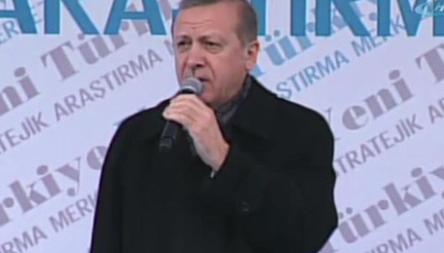 Cumhurbaşkanı Erdoğana Yeni Türkiye Marşı ile karşılama Cumhurbaşkanı Erdoğana Yeni Türkiye Marşı ile karşılama