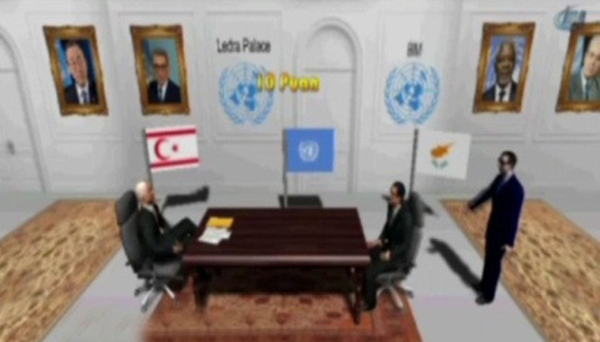 Kıbrıs müzakereleri bilgisayar oyunu oldu Kıbrıs müzakereleri bilgisayar oyunu oldu