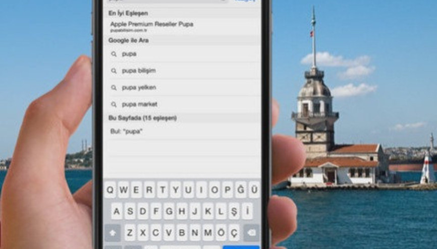 Safaride kelime bazlı arama nasıl yapılır