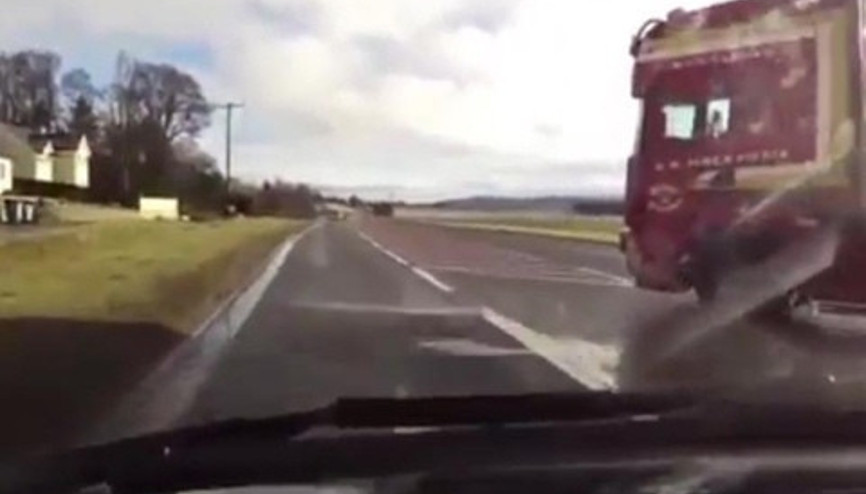 Kaza bu sefer geliyorum dedi