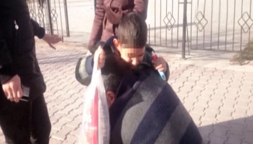 5 yaşındaki çocuğun Baba bizi bırakma feryadı