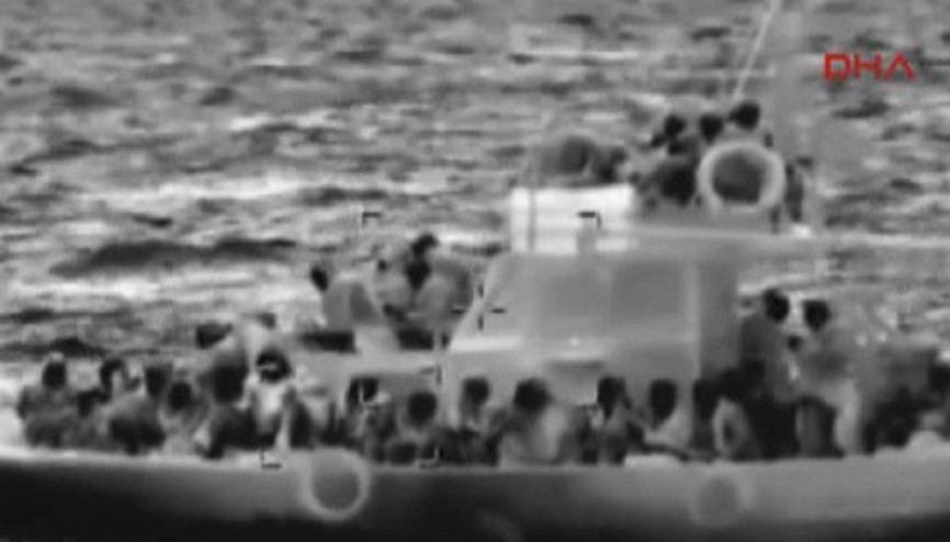 Mersinden KKTCye kaçan 241 göçmen yakalandı Mersinden KKTCye kaçan 241 göçmen yakalandı