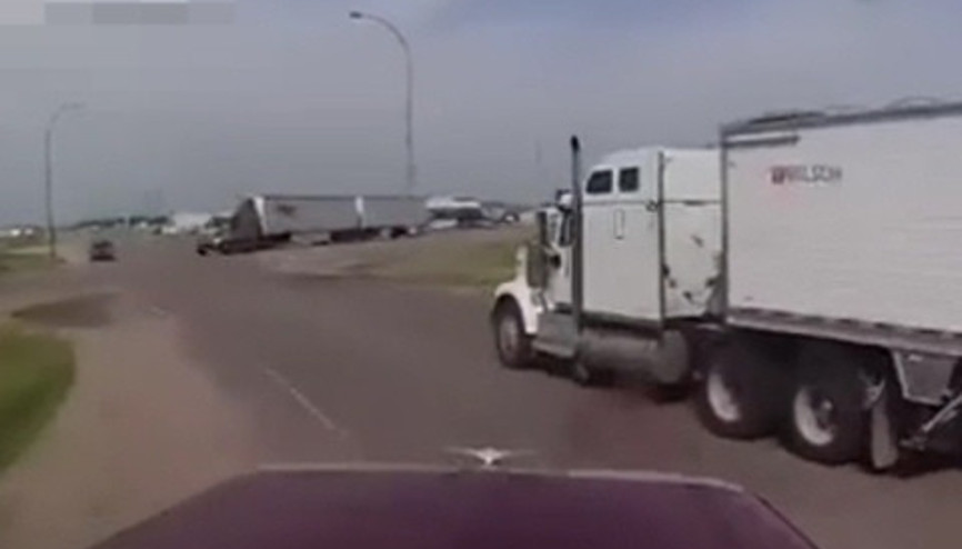 Usta şoför felaketi önledi