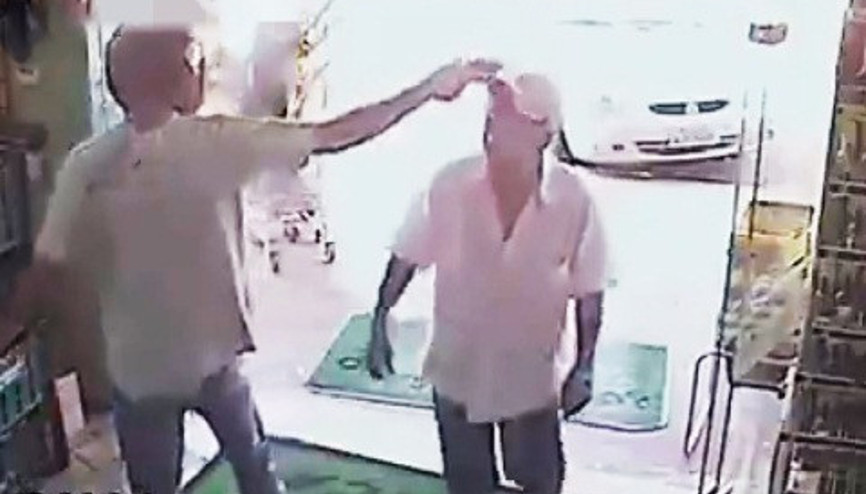 İhtiyar adamın karizması filmleri aratmadı