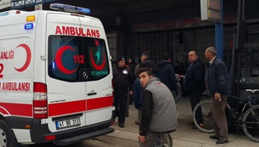 Pres makinesine sıkışarak öldü