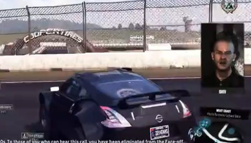 The Crew oyunundaki CHP logosu The Crew oyunundaki CHP logosu