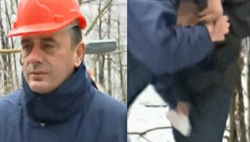 Bakanın hayatını baret kurtardı