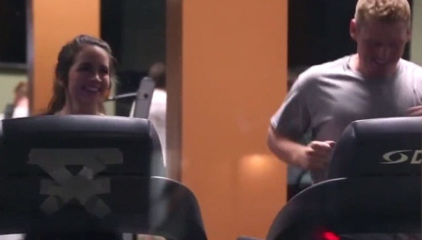 Konuşan koşu bandı spor salonundakileri çıldırttı