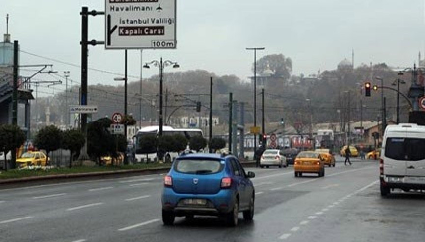 Sirkeci üst geçidini kaldırma çalışmaları bitti