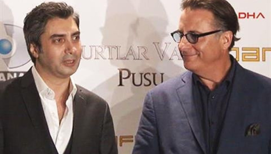 Andy Garcia ve Necati Şaşmaz yanyana