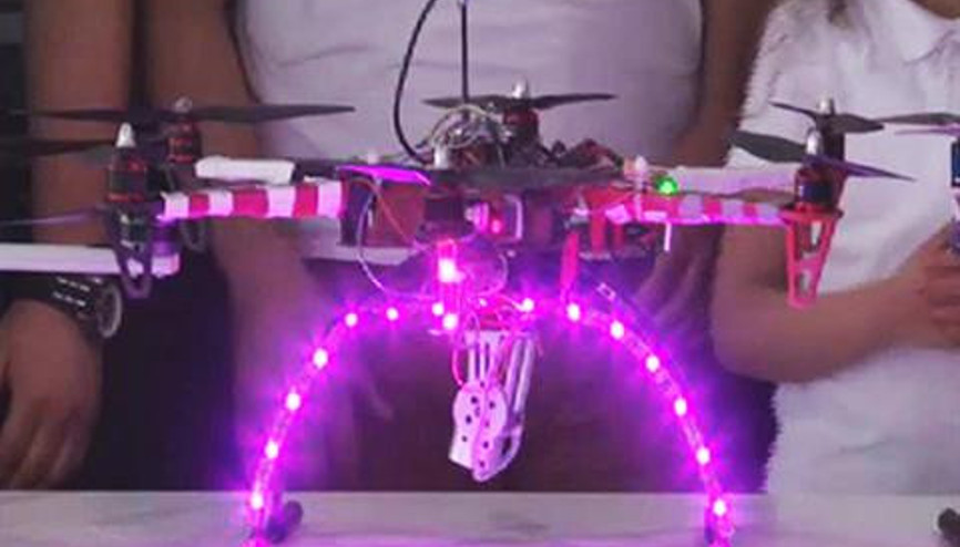 Üniversiteli öğrenciler İnsansız Hava Aracı üretti