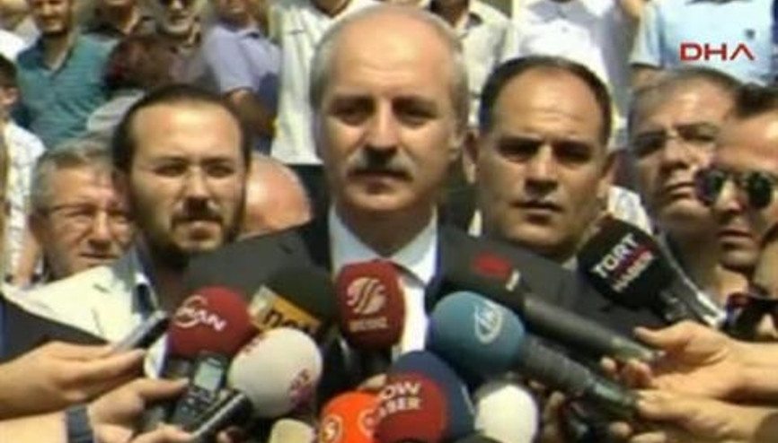 Başbakan yardımcısı Numan Kurtulmuş açıklamalarda bulundu