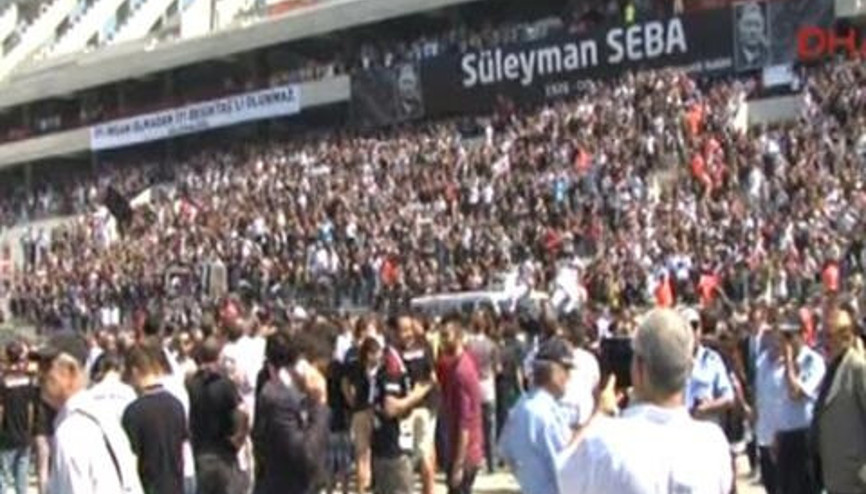 Süleyman Sebanın naaşı stada getirildi