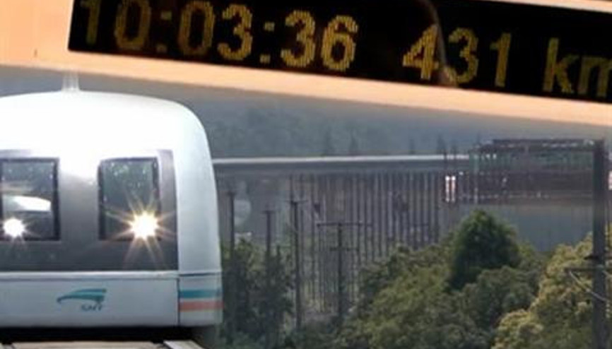 Dünyanın en hızlı treni Dünyanın en hızlı treni