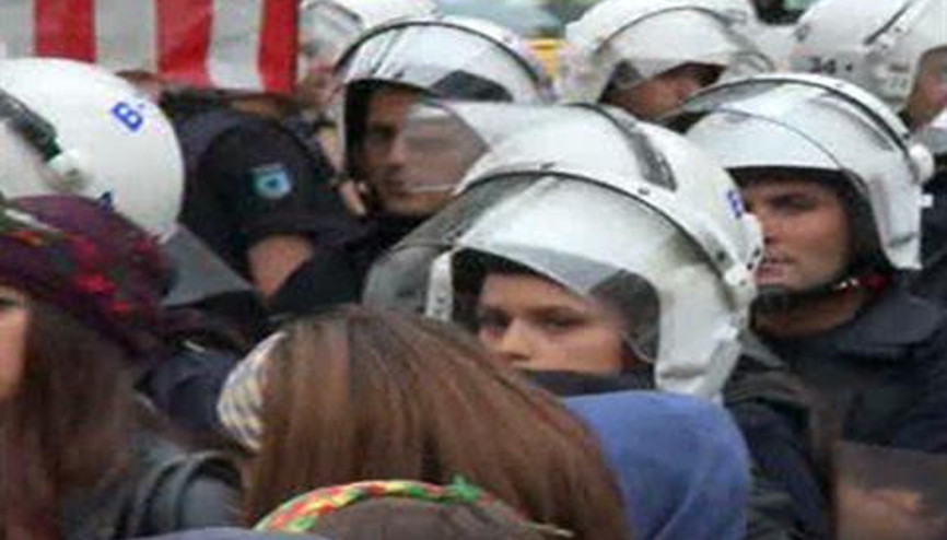 Şişlide gergin eylem