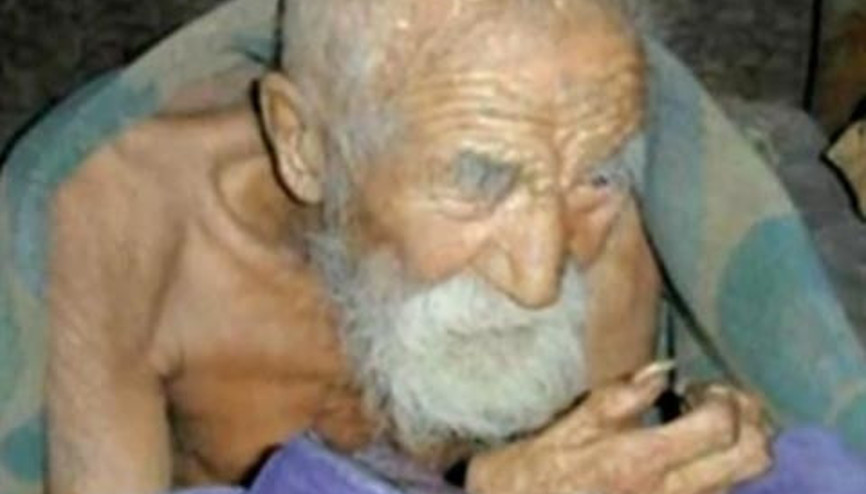 Hindistanda insanlık tarihinin en yaşlı insanı Hindistanda insanlık tarihinin en yaşlı insanı