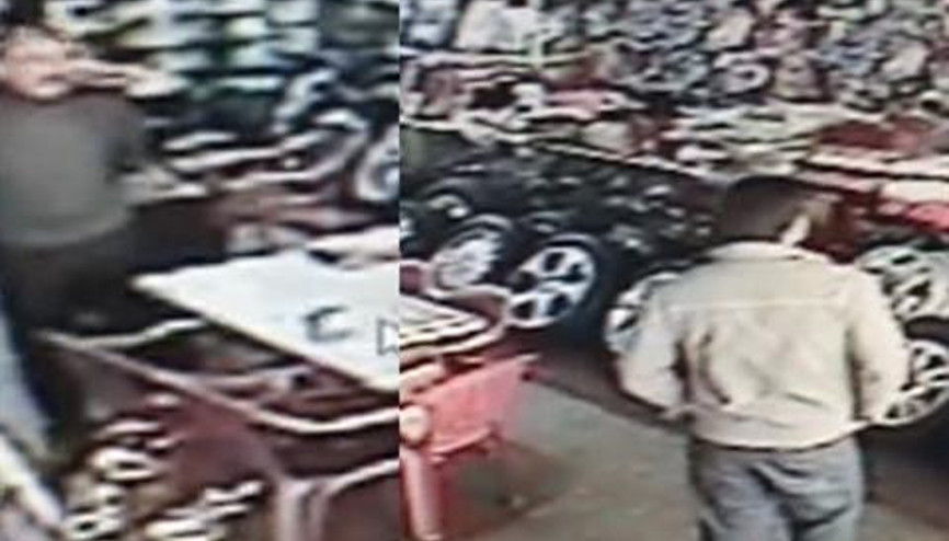 Aynı işyerinden 2 ayda 15 hırsızlık yaptı sonunda kameralara yakalandı